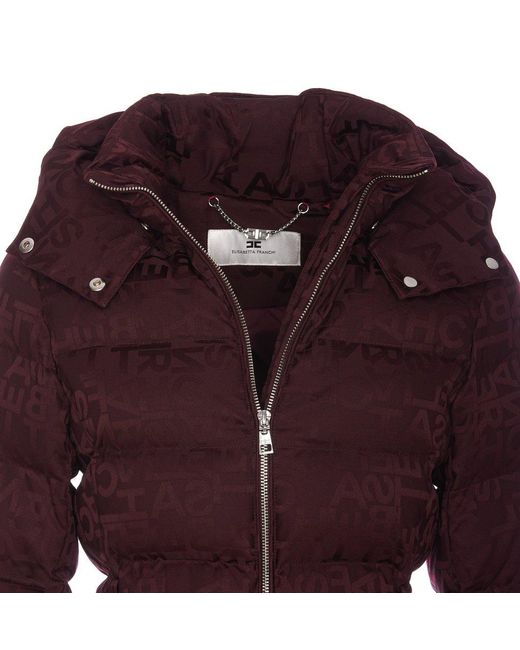 Elisabetta Franchi Purple Coats