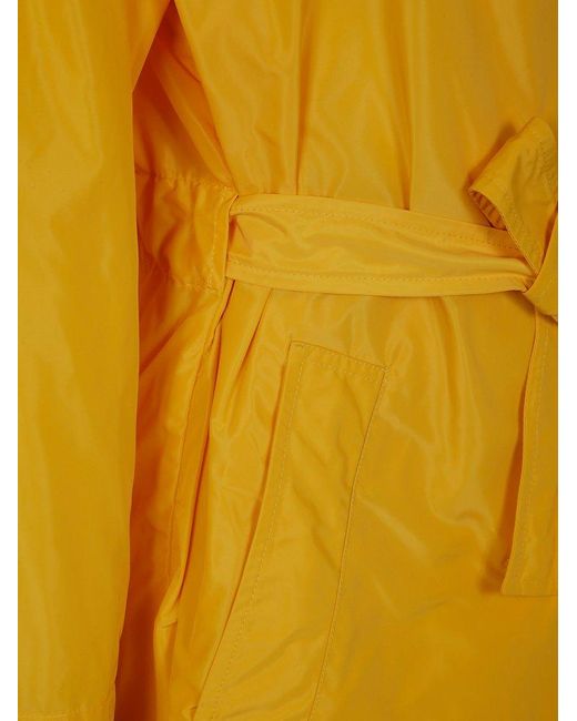 Aspesi Yellow Belted Jacket