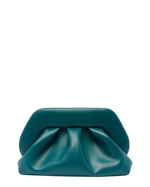 THEMOIRÈ Green Tia Strapped Clutch Bag