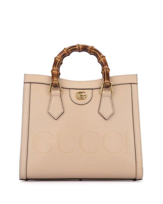 Gucci Natural Diana Small Tote Bag