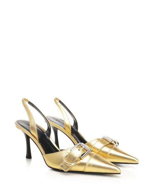 Givenchy Metallic Voyou Sandals