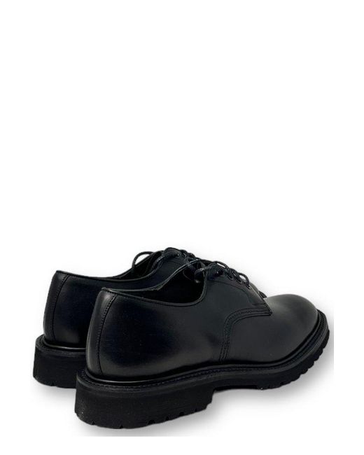 Tricker's Black Daniel Tramping Lace-up Shoes for men