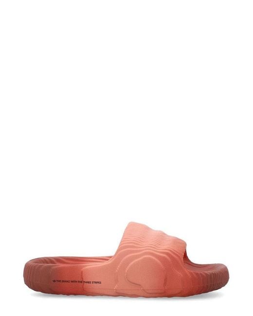 Adidas Originals Pink Adilette 22 Slip-on Slides