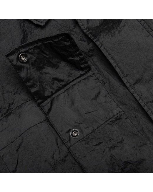 Stone Island Black Compass Badge Field Jacket for men