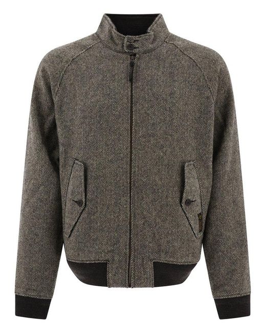 Polo Ralph Lauren Gray Herringbone Wool Jacket for men