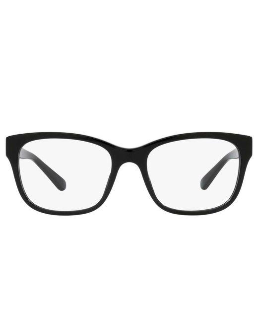 COACH Black Square Frame Glasses