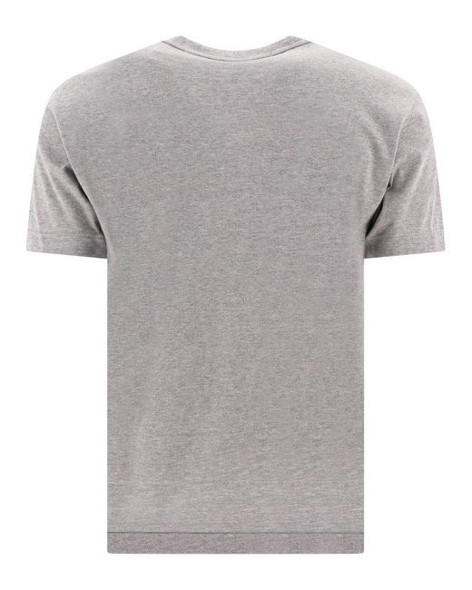 COMME DES GARÇONS PLAY Gray Comme Des Garçons X Invader T Shirt for men