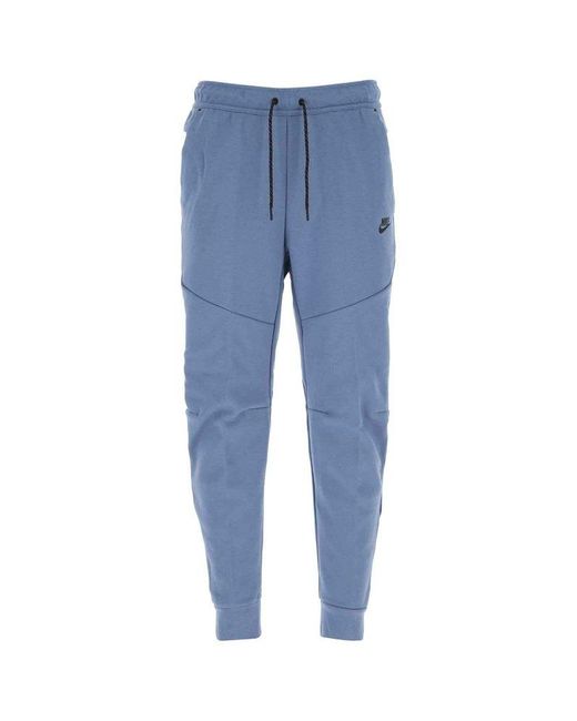 Nike Tech Fleece Jogging Pants in Blue for Men | Lyst UK