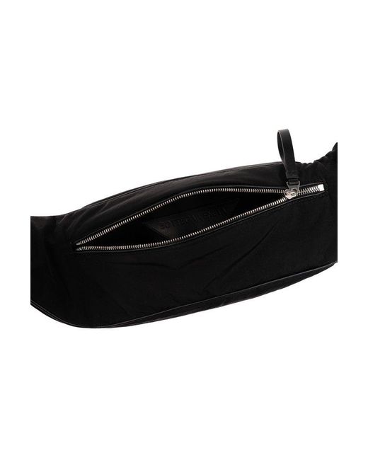 Bottega Veneta Black Belt Bag With Logo for men