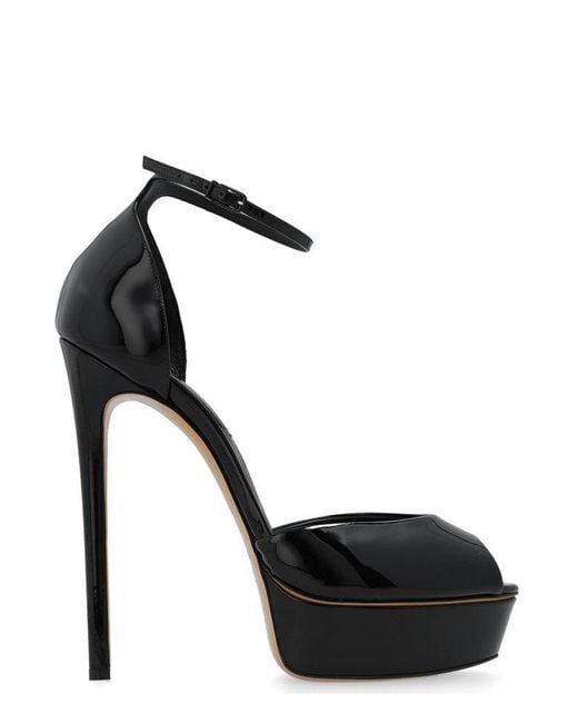 Casadei Flora Pumps in Black Lyst UK