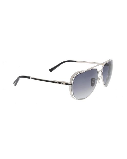 Chopard Gradient Aviator Sunglasses in Black for Men Lyst Canada