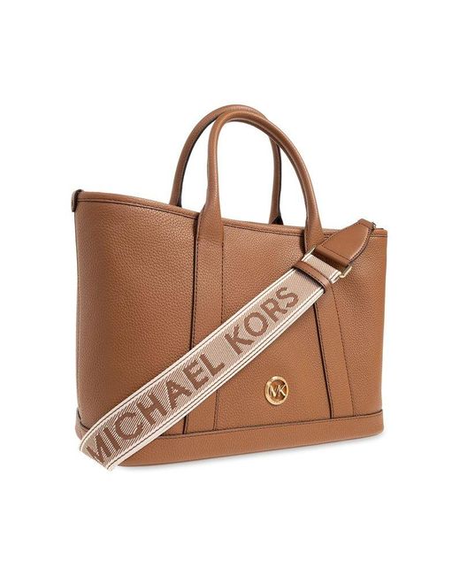 MICHAEL Michael Kors Brown ‘Luisa’ Shopper Bag