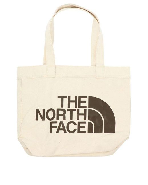 The North Face Brown Logo Printed Large Tote Bag for men