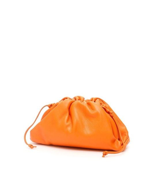 Bottega Veneta Orange The Mini Pouch Bag