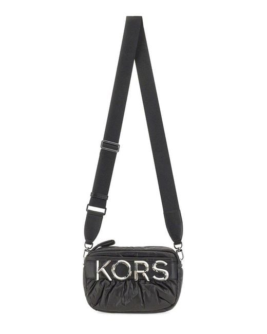MICHAEL Michael Kors Black Camera Bag With Logo