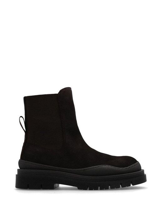 See by chloe suede deals bootie