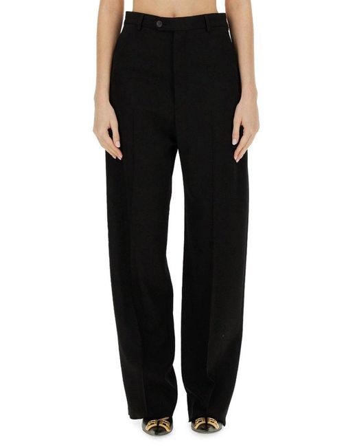 Balenciaga Baggy Tailored Pants in Black | Lyst