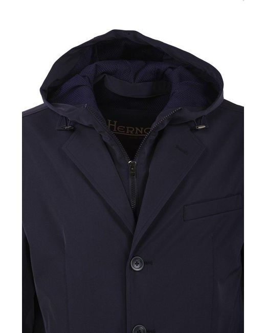 Herno Blue Jacket for men