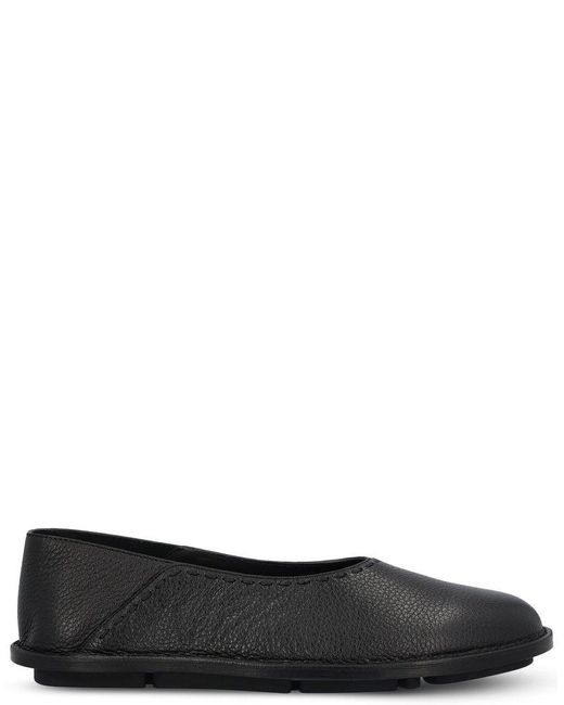 Fendi Black Slip-On Flat Slippers for men