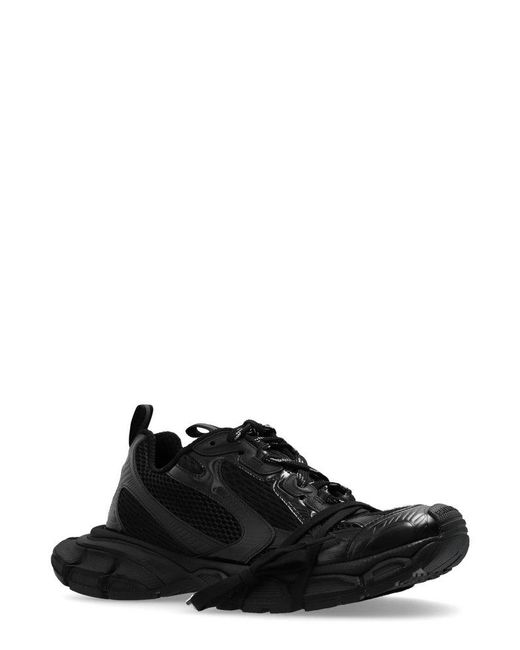 Balenciaga Black 3xl Chunky Mesh Sneakers for men