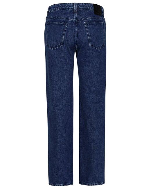 Off-White c/o Virgil Abloh '90s' Blue Cotton Jeans