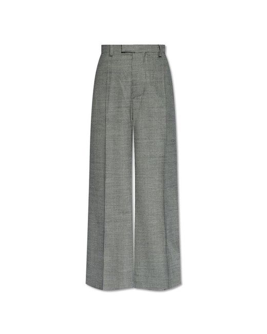 Vetements Gray Wool Trousers,