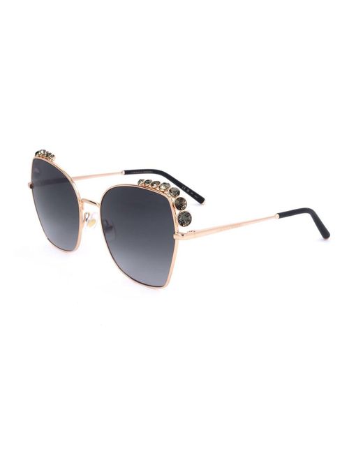 Carolina Herrera Black Cat Eye Full Rim Sunglasses