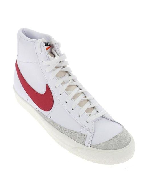 Nike Leather Blazer Mid '77 in White - Save 47% | Lyst
