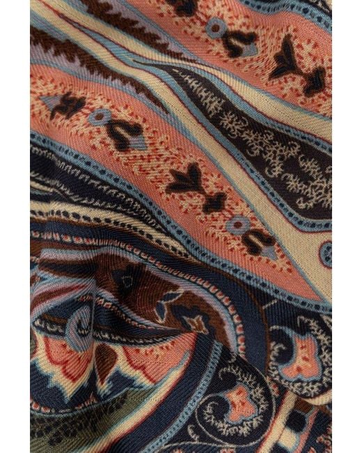 Etro Multicolor Patterned Scarf,