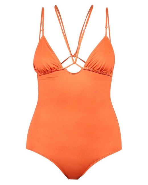 Jacquemus Synthetic Le Maillot Pila Swimsuit in Orange | Lyst Canada