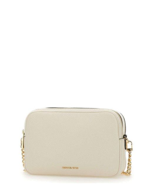 MICHAEL Michael Kors Natural Bryant Medium Pebbled Camera Crossbody Bag
