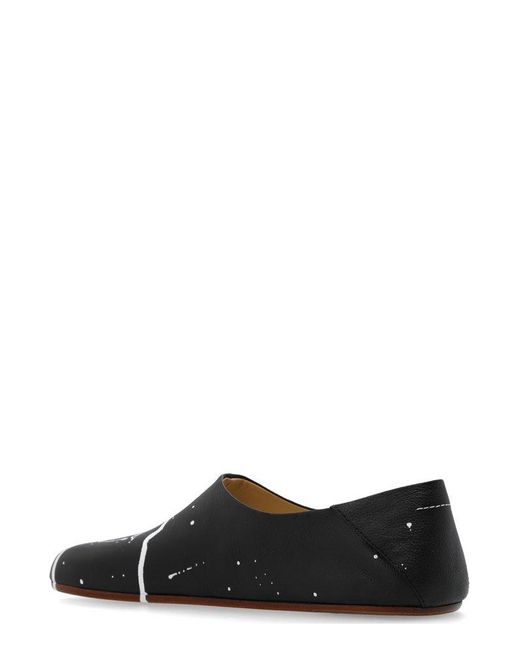 MM6 by Maison Martin Margiela Black Slip-On 'Babouche' Shoes