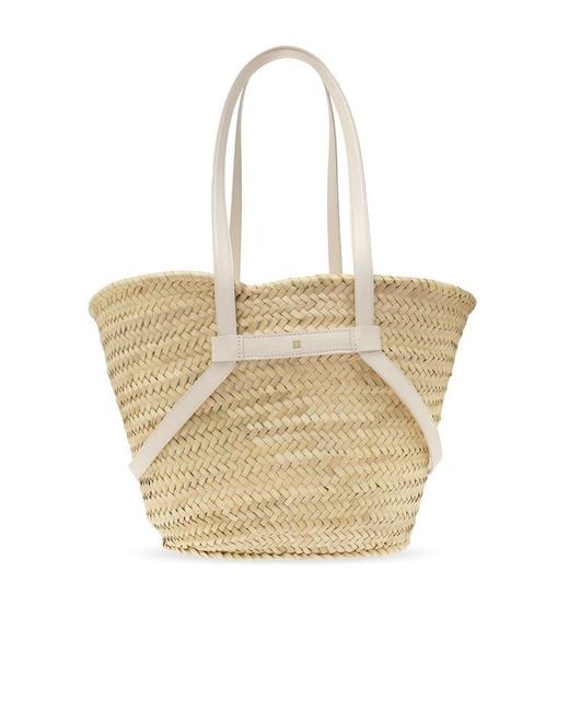 Givenchy White 'voyou Medium' Shopper Bag