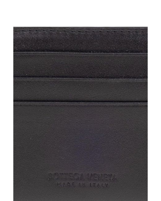 Bottega Veneta Blue Leather Card Case, for men