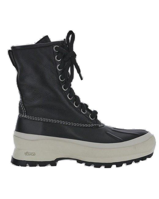 jil sander lace up boots