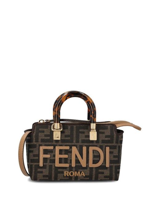 Fendi Black By The Way Mini Top Handle Bag