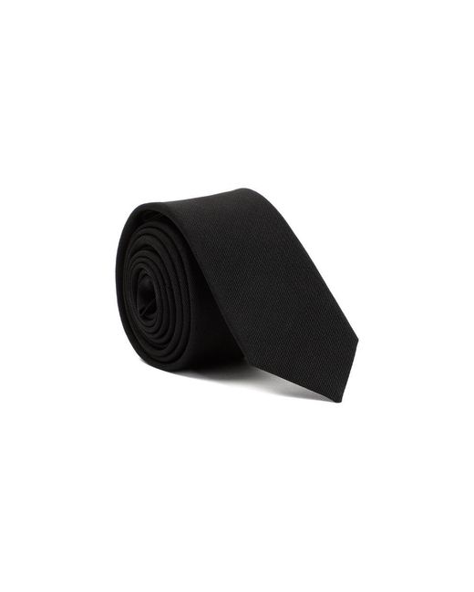 Saint Laurent Black Saint Aurent Tie for men