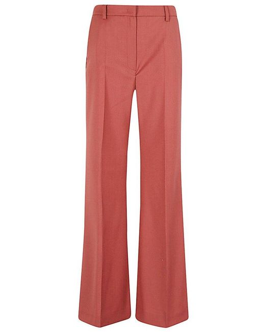 Weekend by Maxmara Pleat Detailed Flared Trousers