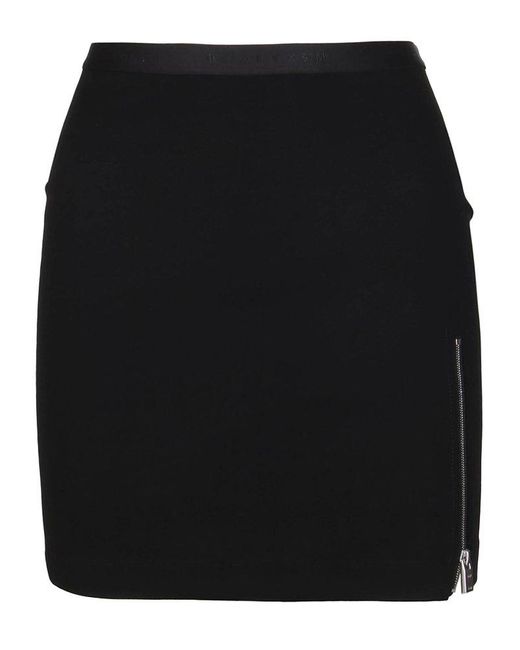 1017 ALYX 9SM Black Zipped Mini Skirt