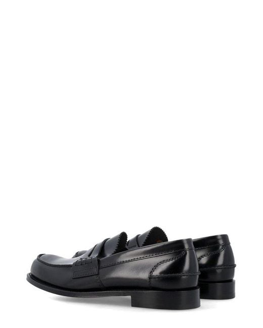 Church's Black Pembrey Round-toe Loafers for men