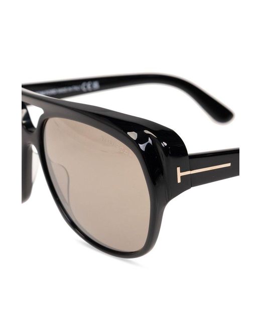 Tom Ford Natural Aviator Frame Sunglasses for men