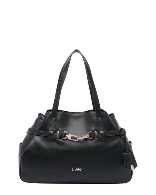 Liu Jo Black Better Shopping Tote Bag