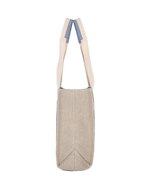 Chloé Blue 'woody Medium' Shopper Bag,