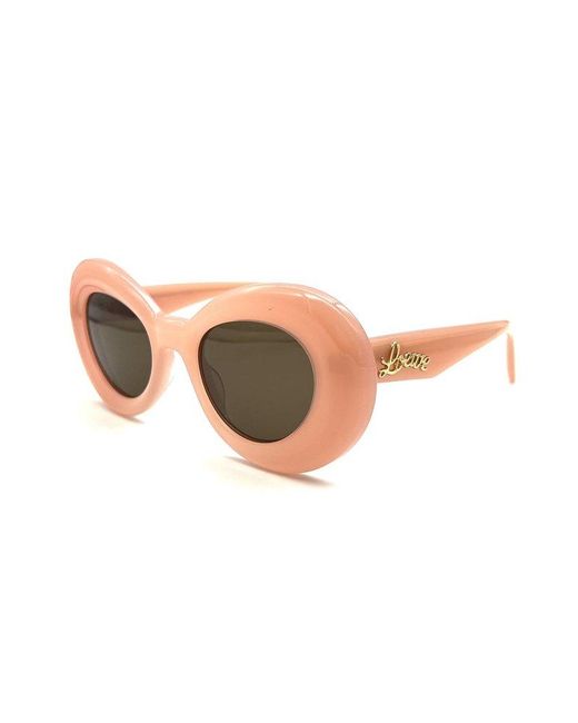Loewe Pink Cat-eye Frame Sunglasses