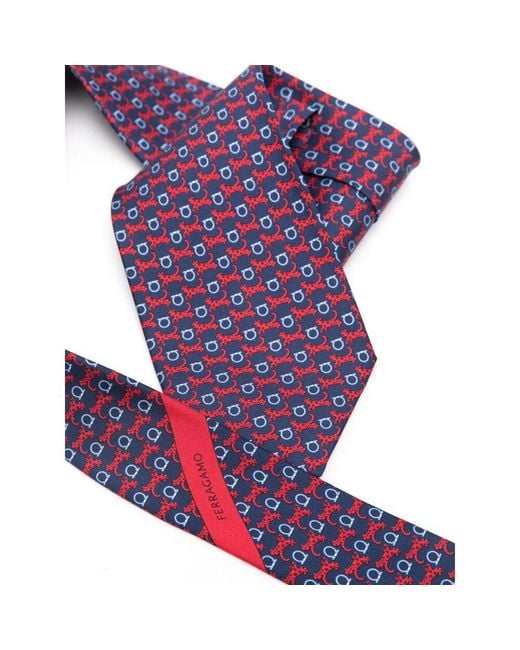 Ferragamo Purple Ties for men