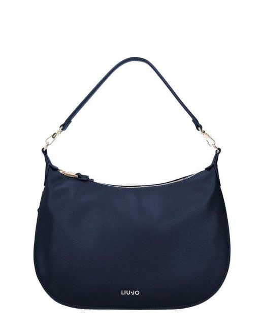 Liu Jo Blue Kaliska Zipped Shoulder Bag