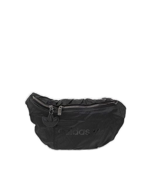 adidas Originals Belt Bag With Logo in Black Lyst Canada