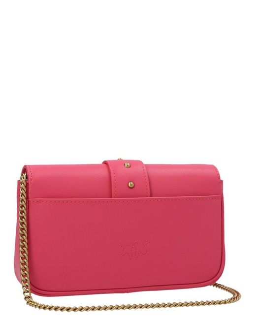 Pinko Pink Love Crossbody Bag