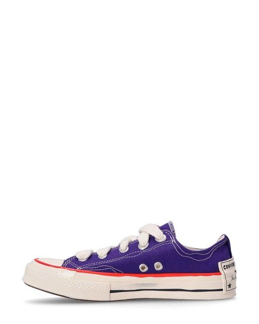 Converse Purple Chuck 70 Sketch Sneakers