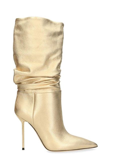Paris Texas Natural Lidia Slouchy Ankle Boots